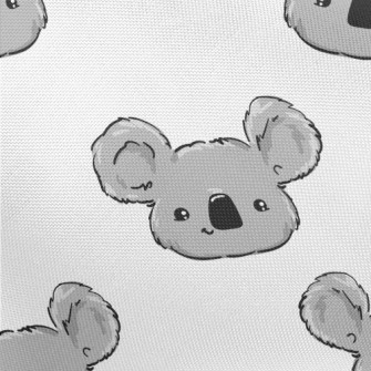Hand Drawn Plush Koala Pongee