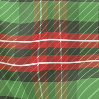 Christmas Color Plaid Lightweight Cotton Poplin