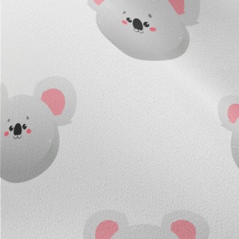 Cute Big Face Koala Chiffon