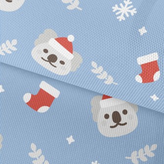 Cartoon Christmas Koala Waterproof Oxford