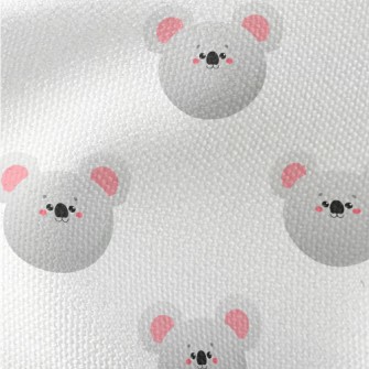 Cute Big Face Koala Waterproof Canvas