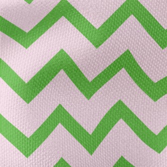 Purple Green Wave Pattern Waterproof Canvas