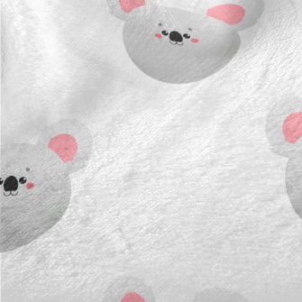 Cute Big Face Koala Minky