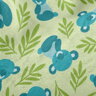 Koala And Eucalyptus Minky