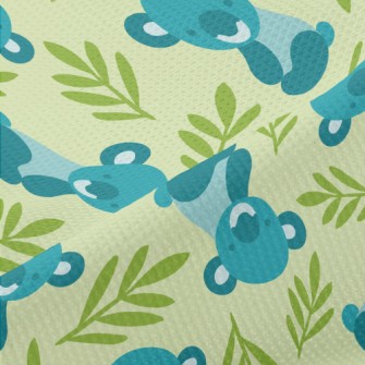 Koala And Eucalyptus Piqué