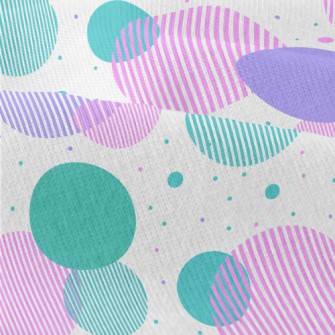 Dots And Stripes Circle Modern Jersey