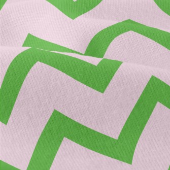 Purple Green Wave Pattern Modern Jersey