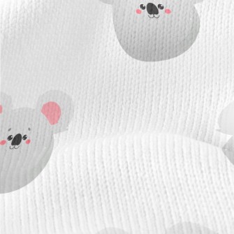 Cute Big Face Koala Stretch Jersey