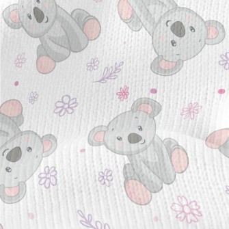 Cute Koala Doll Stretch Jersey