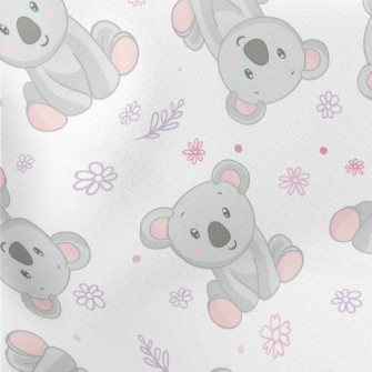Cute Koala Doll Lightweight Cotton Poplin