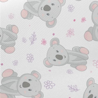 Cute Koala Doll Midweight Cotton Poplin