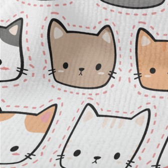 Three-color Cats Of Various Co Terry