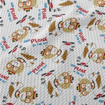 Animals That Operate Flying Ve Birdseye Piqué