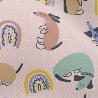 Playful Animals In Hippie Styl Chiffon