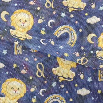 Leo Shining In The Starry Sky Waterproof Oxford