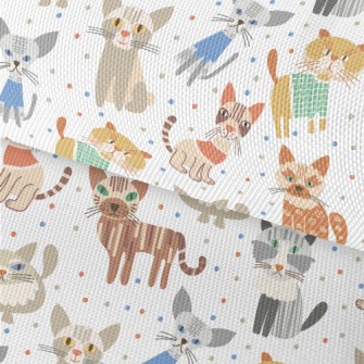 Cats With Weird Eyes Waterproof Oxford