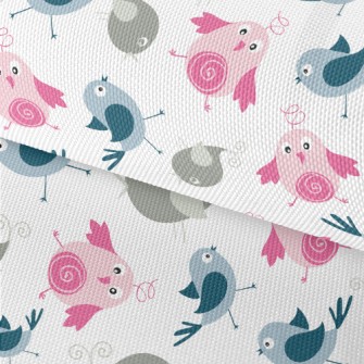 Confused Little Birds Waterproof Oxford