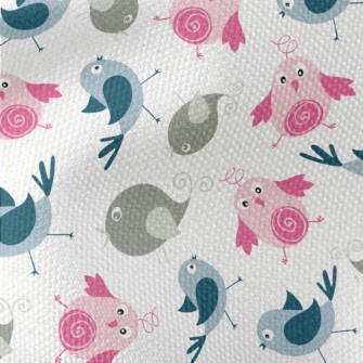 Confused Little Birds Waterproof Canvas