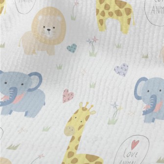 Lively And Cute African Animal Terry