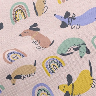 Playful Animals In Hippie Styl Performance Linen