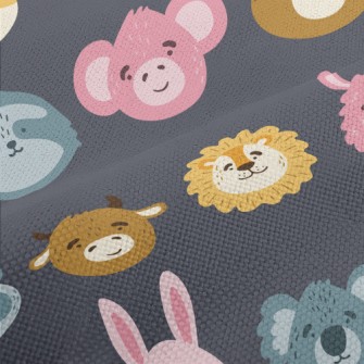 Cute Animals With Various Expr Performance Linen