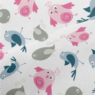Confused Little Birds Performance Linen