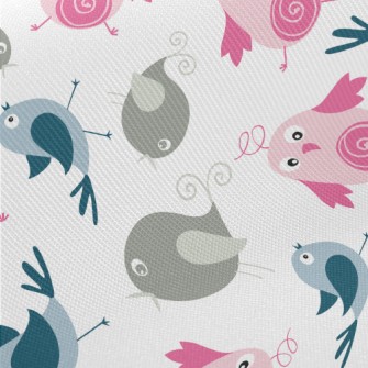 Confused Little Birds Twill