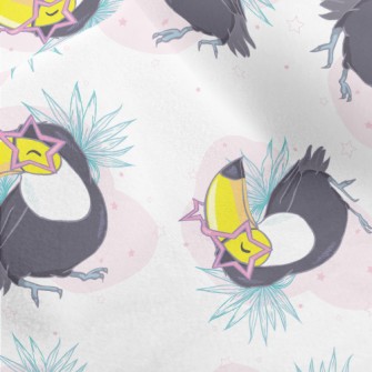 Exotic Toucan Micro Fleece