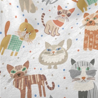 Cats With Weird Eyes Minky