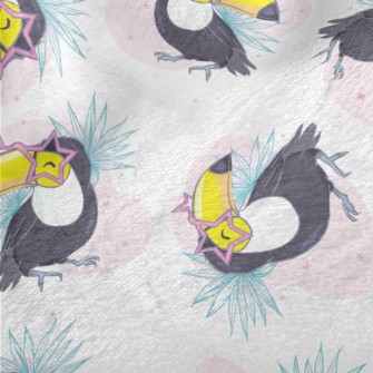 Exotic Toucan Minky