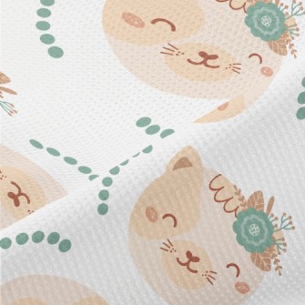 Animals Wearing Wreaths On The Piqué