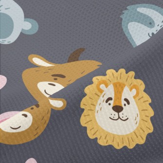 Cute Animals With Various Expr Piqué