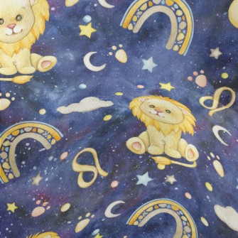 Leo Shining In The Starry Sky Lightweight Performance Linen