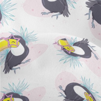 Exotic Toucan Lightweight Performance Linen