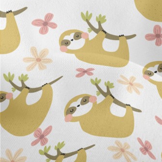 The Sloth That Refused To Let  Lightweight Performance Linen