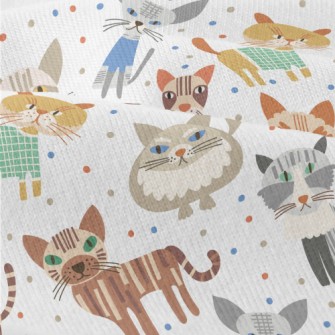 Cats With Weird Eyes Modern Jersey