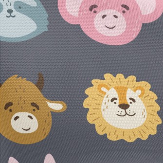 Cute Animals With Various Expr Pongee