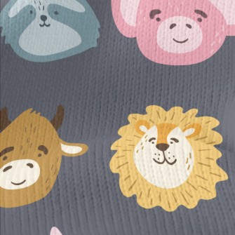 Cute Animals With Various Expr Stretch Jersey