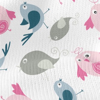 Confused Little Birds Stretch Jersey
