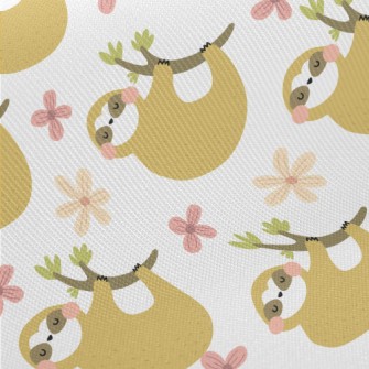 The Sloth That Refused To Let  Midweight Cotton Poplin