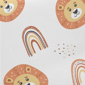 Poor Little Lion Midweight Cotton Poplin