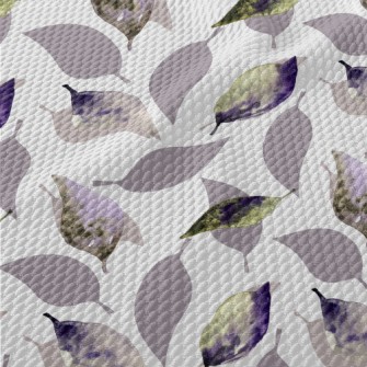 Flowing Leaves After Blurring Birdseye Piqué