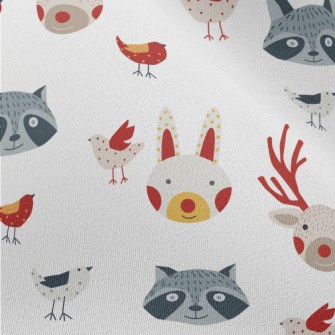 Animals Full Of Seasonal Color Chiffon