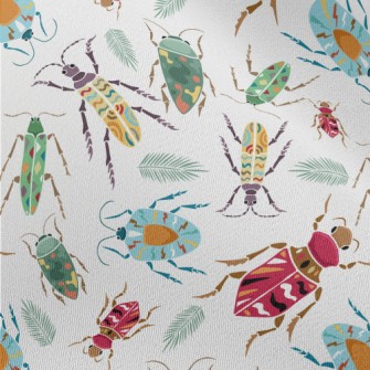 Colorful Beetle With Colorful  Chiffon