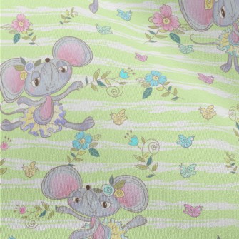 Cute Animal Ballerinas Chiffon