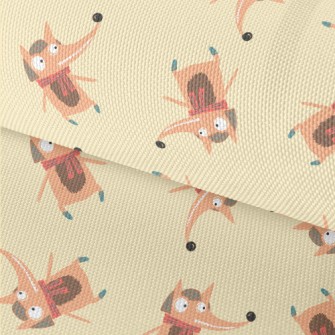 Cunning Orange Animal Waterproof Oxford