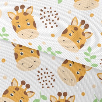 Giraffe With A Handsome Smile Waterproof Oxford