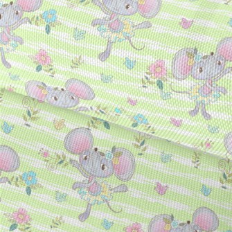 Cute Animal Ballerinas Waterproof Oxford