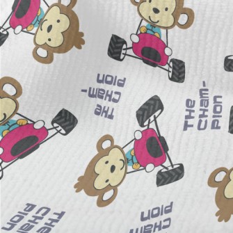 Monkey Driving An Off-road Veh Terry