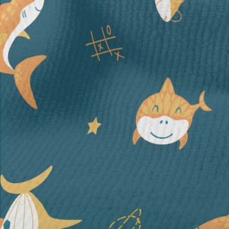 Shark And Rocket In The Air Terry